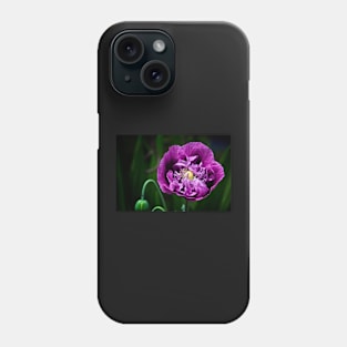 Pretty Purple Poppy Flower Phone Case