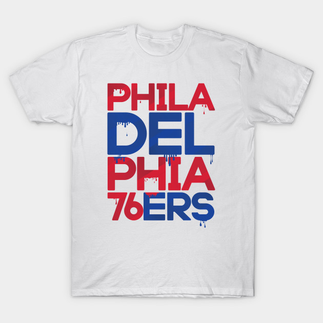 Philadelphia 76ers - T-Shirt | TeePublic