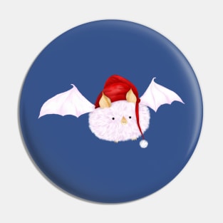 Christmas Honduran White Bat Pin