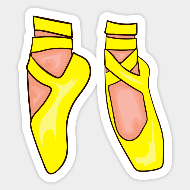 yellow ballerina shoes