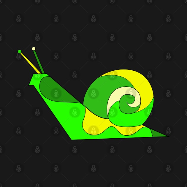 Citrus Snail Boy Brian by VazMas Design