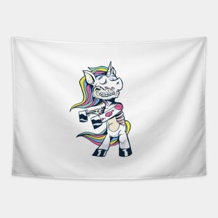 Zombie Unicorn Tapestry