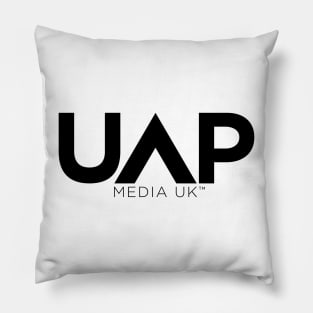 UAP Media UK Logo (Black) Pillow