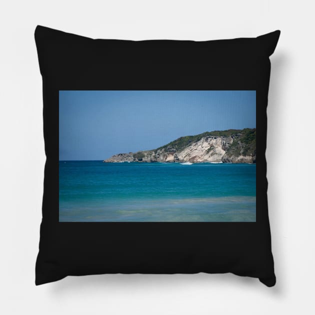 Punta Cana Pillow by Wenby-Weaselbee