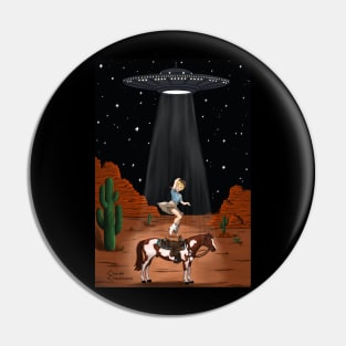 Cowgirl abduction Pin