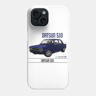 Datsun 510 Dark Blue Phone Case