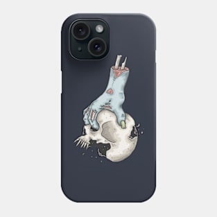 Halloween zombie skull Phone Case