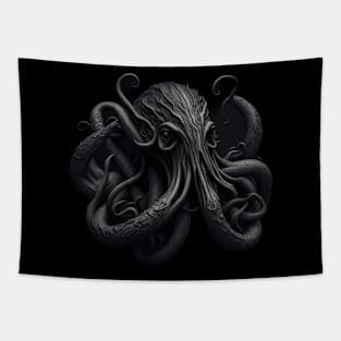 realistic kraken design Tapestry