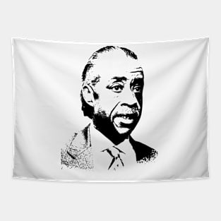 Al Sharpton Portrait Tapestry