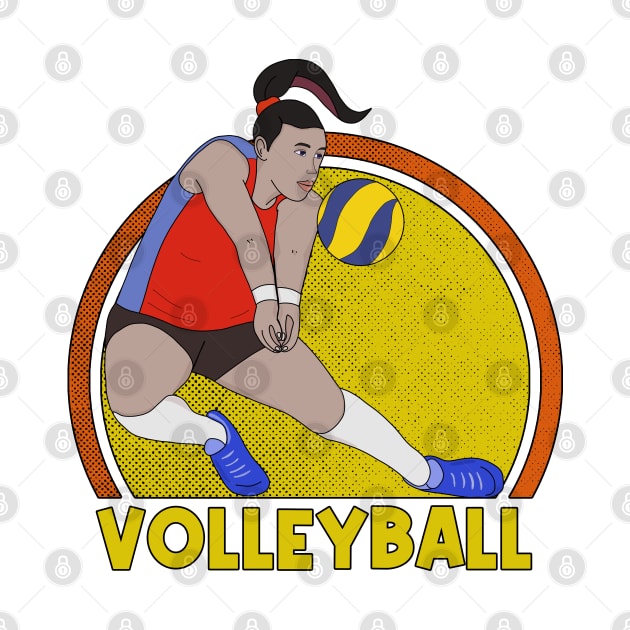 Volleyball Player by DiegoCarvalho