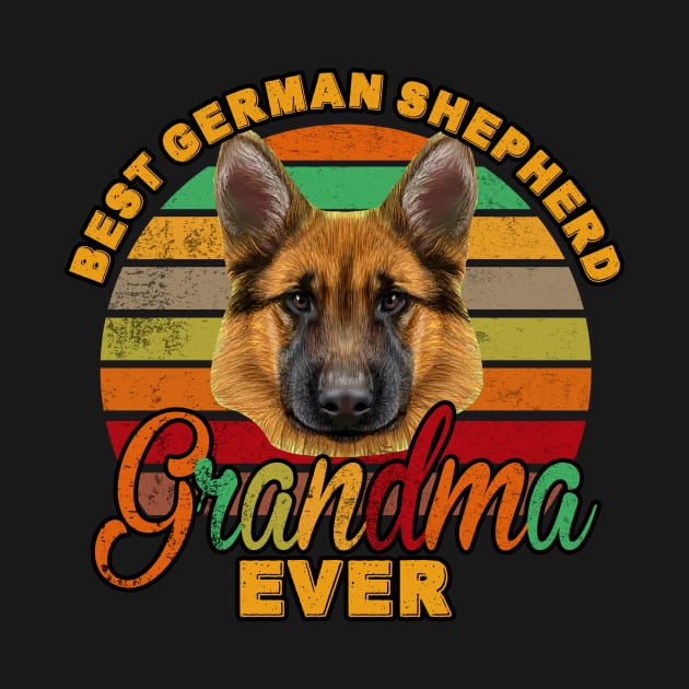 Best German Shepherd Grandma Ever by franzaled