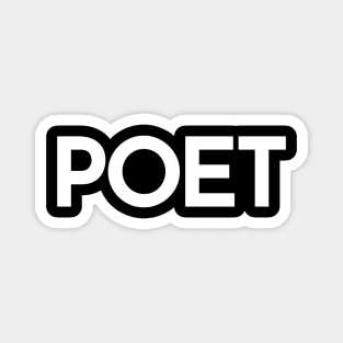 POET WHITE Magnet