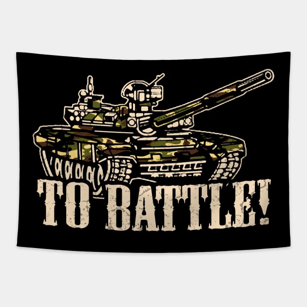 To Battle, Tanks-Tank-Forces-Panzer Tapestry by schmomsen