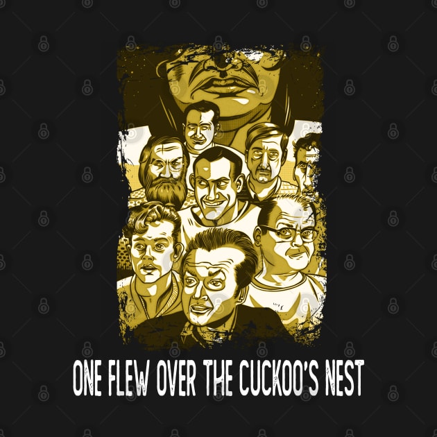 Championing Madness Cuckoo's T-Shirts, McMurphy's Defiant Style for the Modern Nonconformist by JaylahKrueger