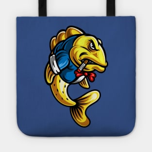 fish smoking Tote