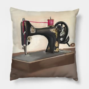 Traditional sewing machine Pillow