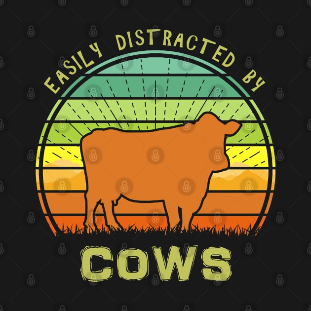 Easily Distracted By Cows by Nerd_art