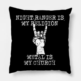 night ranger my religion Pillow