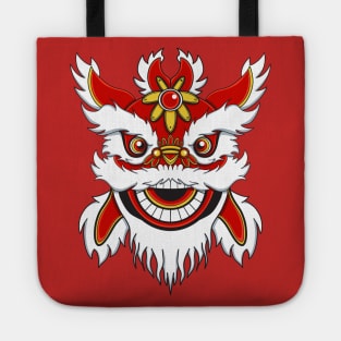 Chinese Lion Head Tote