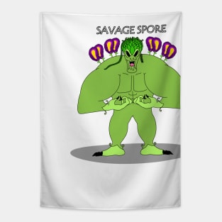 Adult Savage Spore Tapestry