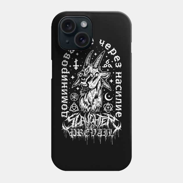 Slaughter to Prevail Russian Satan Windbreaker. Phone Case by fancyjan