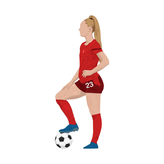 Soccer girl by RockyDesigns