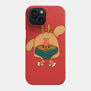 Ear Flap Bub Reindeer Phone Case