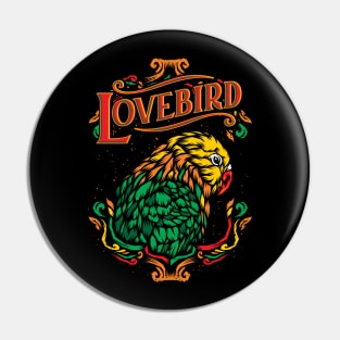 Lovebird Pin