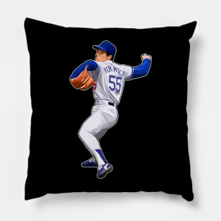 Orel Hershiser #55 Power Legend Pitches Pillow