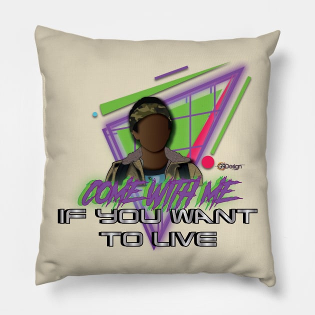 Come With Me Pillow by G9Design