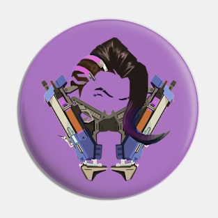 Sombra's Fire Power Pin