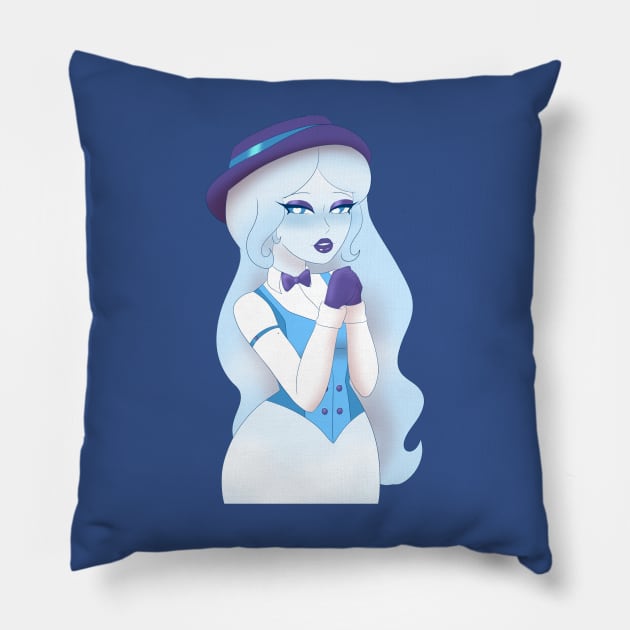 Bluebelle Spectre Pillow by ArielSRM