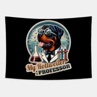 Professor Rottweiler Tapestry