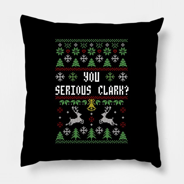 You Serious Clark Pillow by Printnation