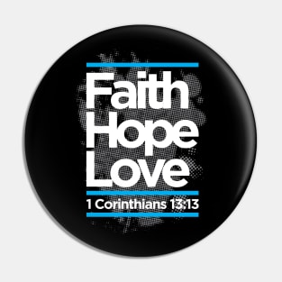 faith hope love 1 corinthians 13:13 Pin