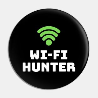 WI-FI hunter computer science funny Pin
