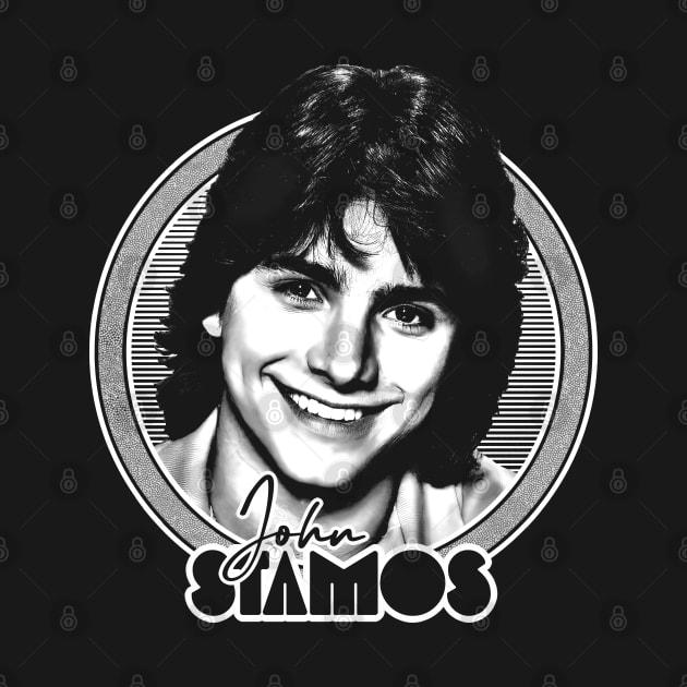 John Stamos --- Retro Fan Art by DankFutura