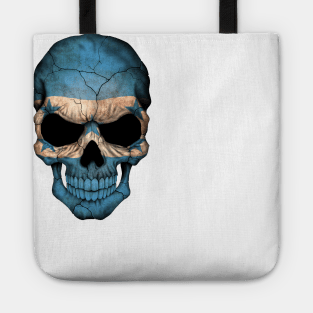 Honduras Flag Skull Tote