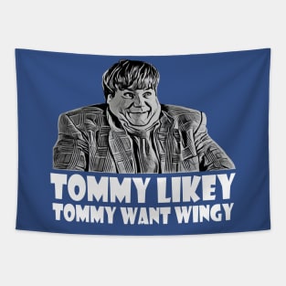 Tommy want wingy 1 Tapestry