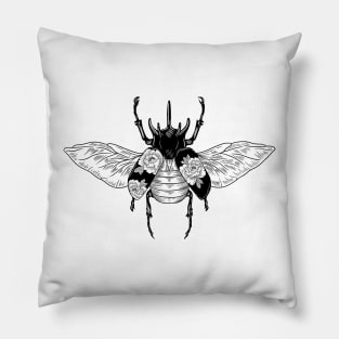 Floral Bug Pillow