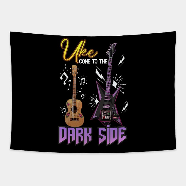 Guitarist Music Gift Musician Men Women Kids Funny Guitar Tapestry by KsuAnn