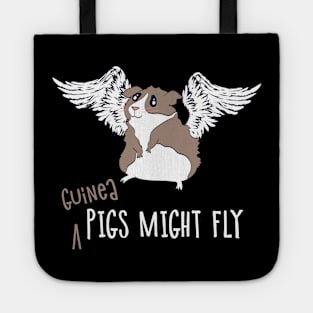 Guinea Pigs Might Fly! Tote