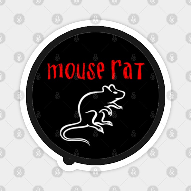 Mouse Rat-Parks and Rec Magnet by Biscuit25