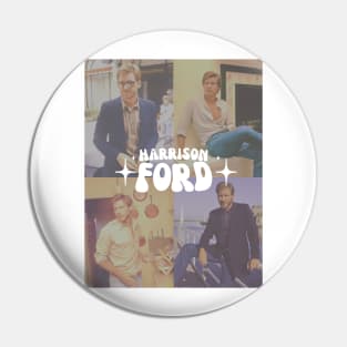 groovy aesthetic harrison ford (perfect for your average han solo / indiana jones stan) • star wars cast collection Pin