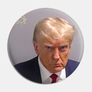 Trump Mugshot Pin