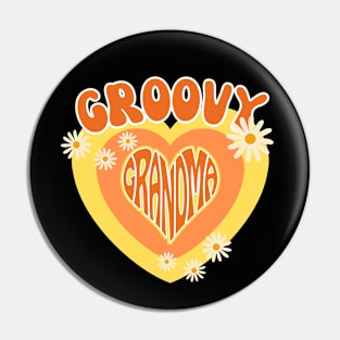 Groovy grandma Pin