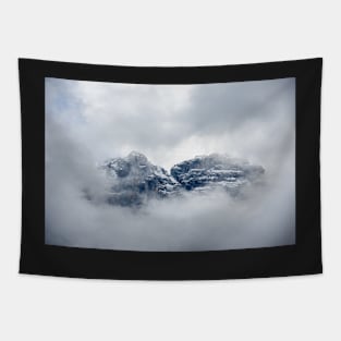 Mountain in Clouds 2 Tapestry