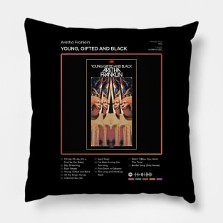 Aretha Franklin - Young, Gifted and Black Tracklist Album Pillow