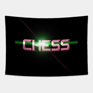 Cool Chess Design - Pink Tapestry