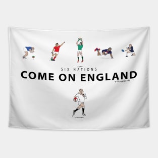 Six Nations rugby - Come on England Tapestry